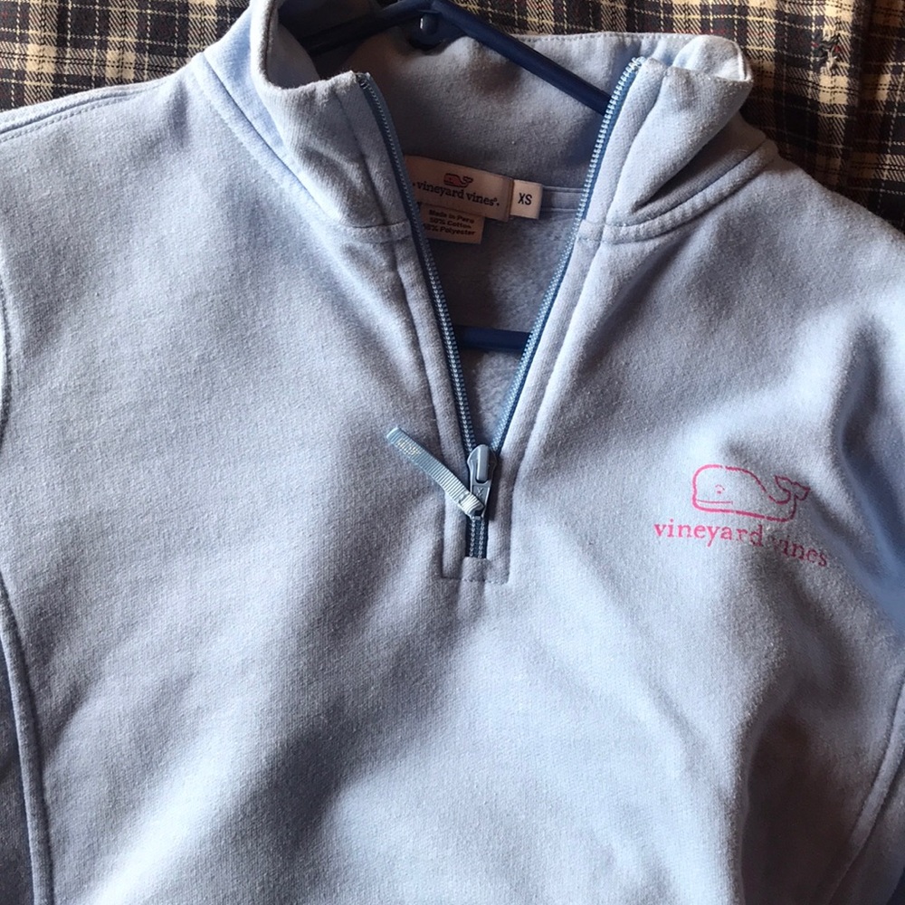PRICE NEGOTIABLE vineyard vines quarter zip